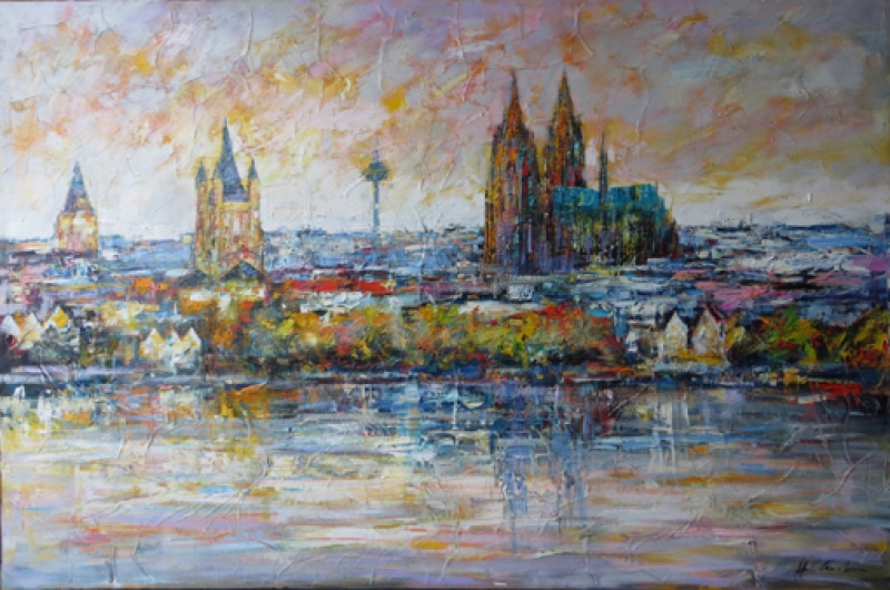 Köln Panorama groß120180