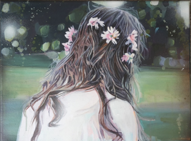 Marina Sailer Blumen im Haar