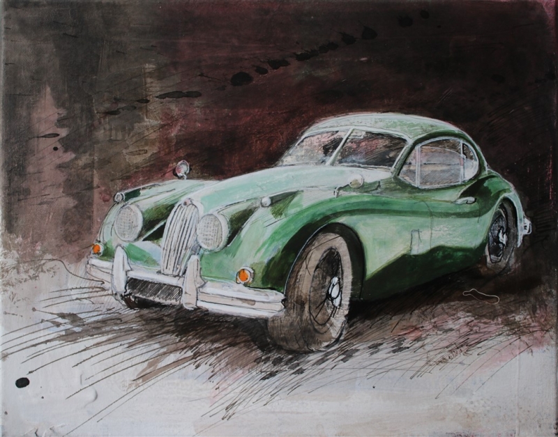 1956  Jaguar XK140 FHC-Coupe
