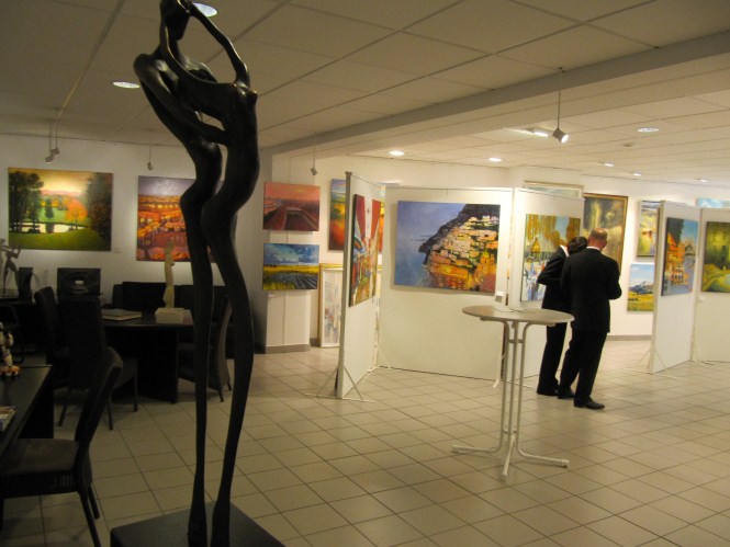 Ausstellung Galerie Wehr 2010 mit Uwe Herbst