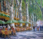 Uwe Herbst Cafe in Aix en Provence