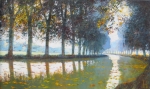 Uwe Herbst Morgen am Canal du Midi