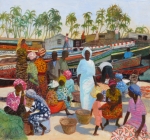 Uwe Herbst Fischerboote im Senegal