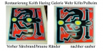 Keith Haring Surebrandentfernung