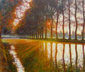 Grosses Bild zu Canal du Midi am Morgen Uwe Herbst  Galerie Wehr Pulheim
